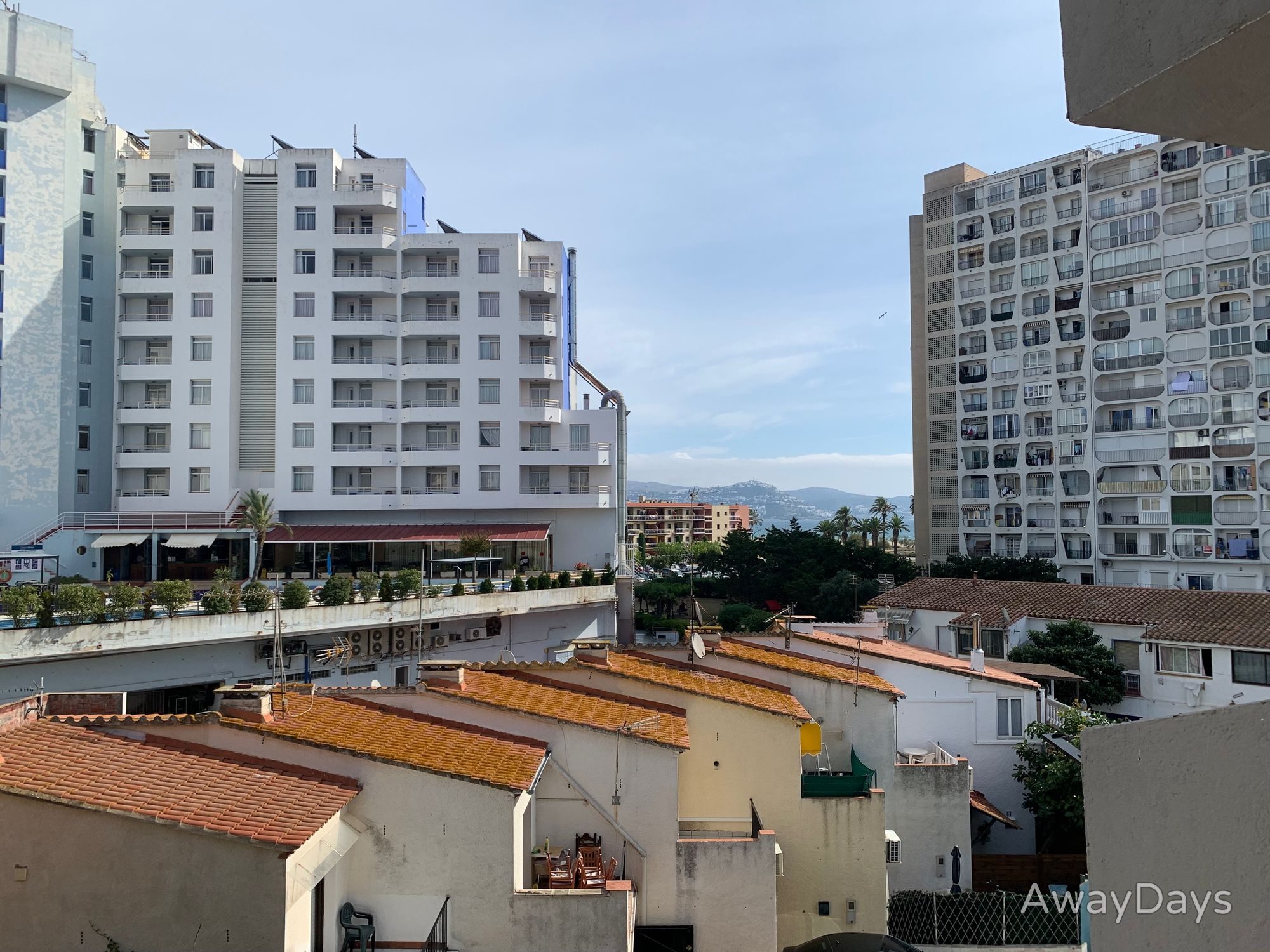 Vista mar desde la terraza